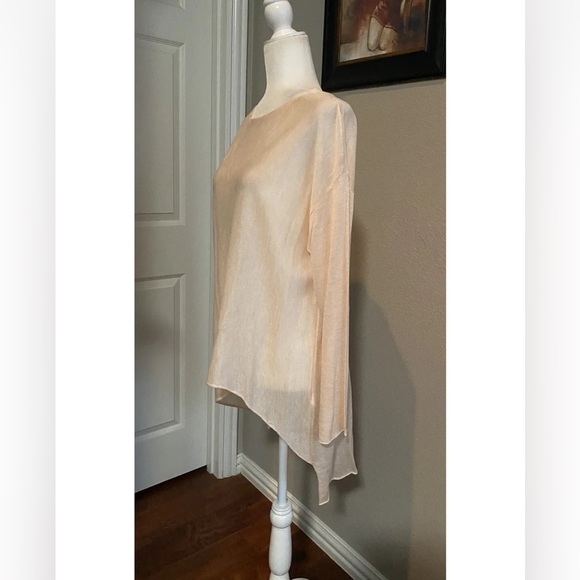 NWT Eileen Fisher Pullover Lightweight Hi-Low Hem Sz M - Picture 10 of 16